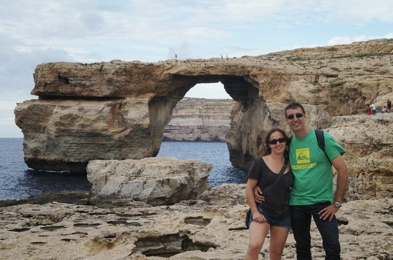azure window, isla de gozo, imagenes de malta, fotos de malta, erosion en la costa, erosion del mar