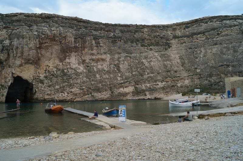 inland sea beach, playa de inland sea, , isla de gozo, imagenes de malta, fotos de malta, erosion en la costa, erosion del mar