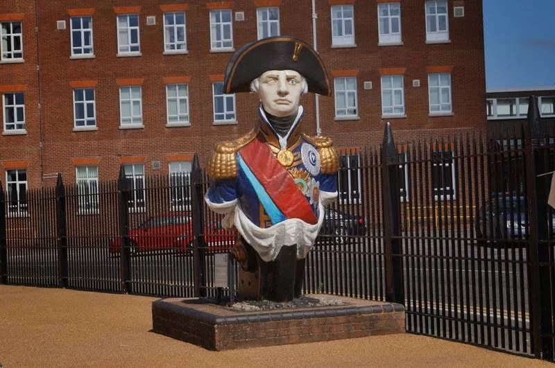 Busto oficial inglés