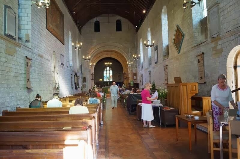Interior iglesia