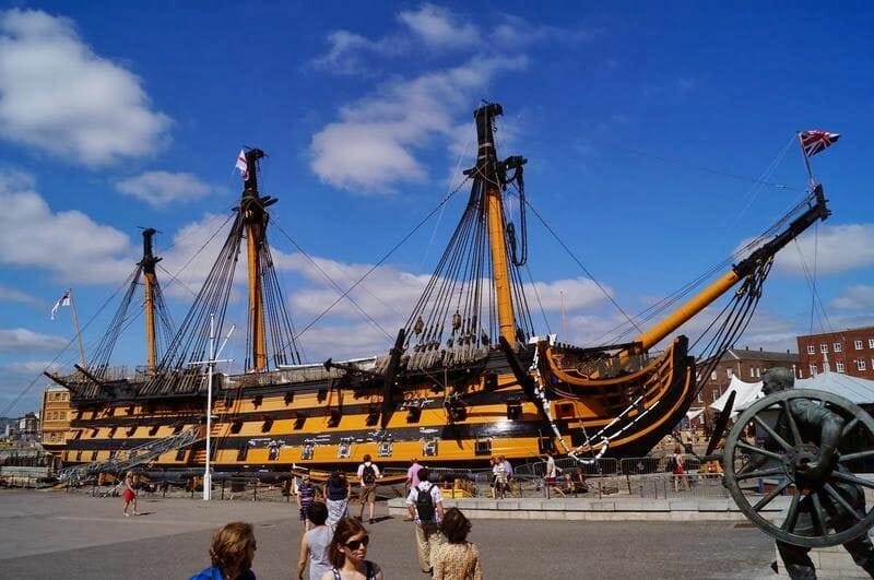 HMS Victory en portsmouth