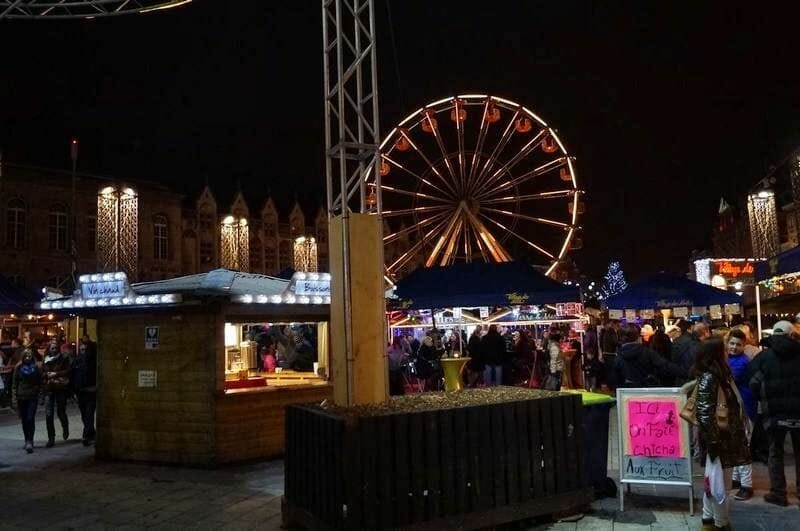 Mercados navideños de Bélgica, Mercado navidad de Lieja, noria