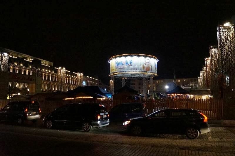 plaza St. Lambert al "Marché de Noël"