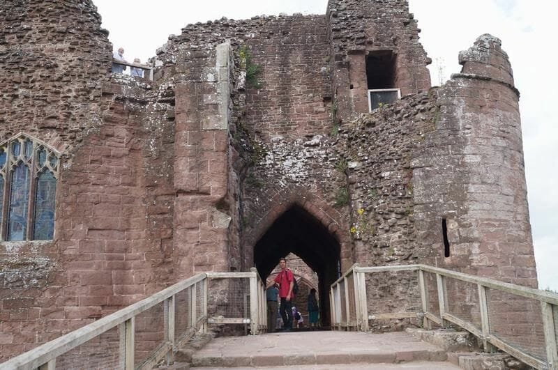 entrada castillo de Goodrich