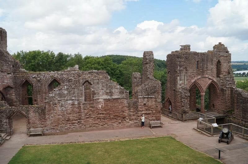 castillo de Goodrich, castillo de godrich, castillos medievales, castillos ingleses, 