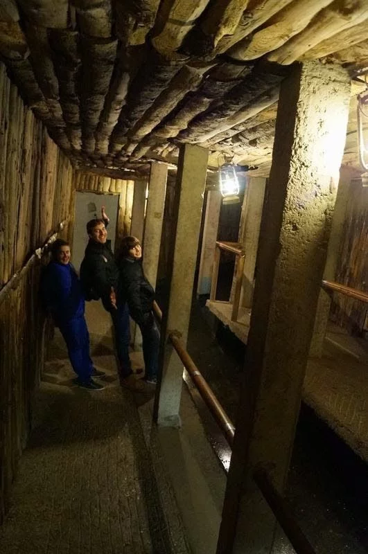 Trincheras de 1914 y el búnker hundido Citadelle Dinant