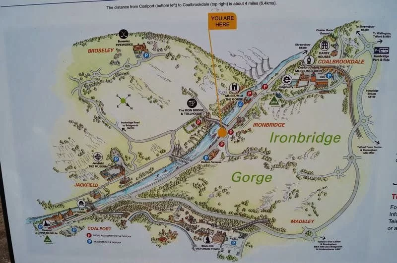 Iron bridge gorge plano