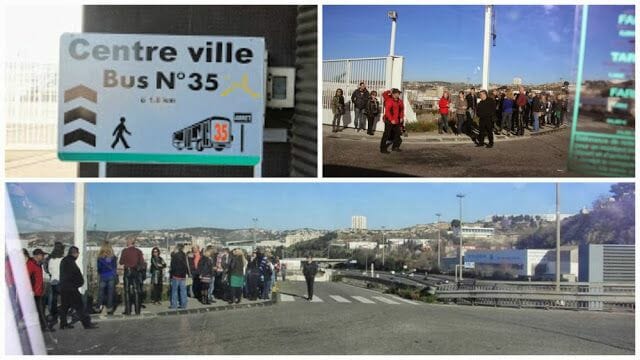 cómo ir desde el puerto de cruceros a Marsella