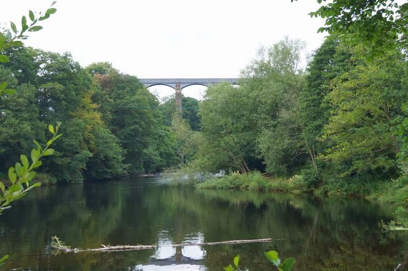 acueducto de Pontcysyllte desde el río