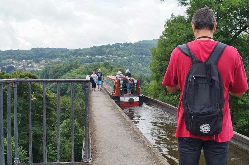 barcas acueducto de Pontcysyllte
