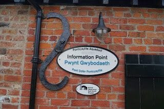 acueducto de Pontcysyllte punto información