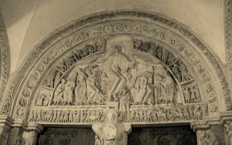 timpano santa Magdalena Vezelay