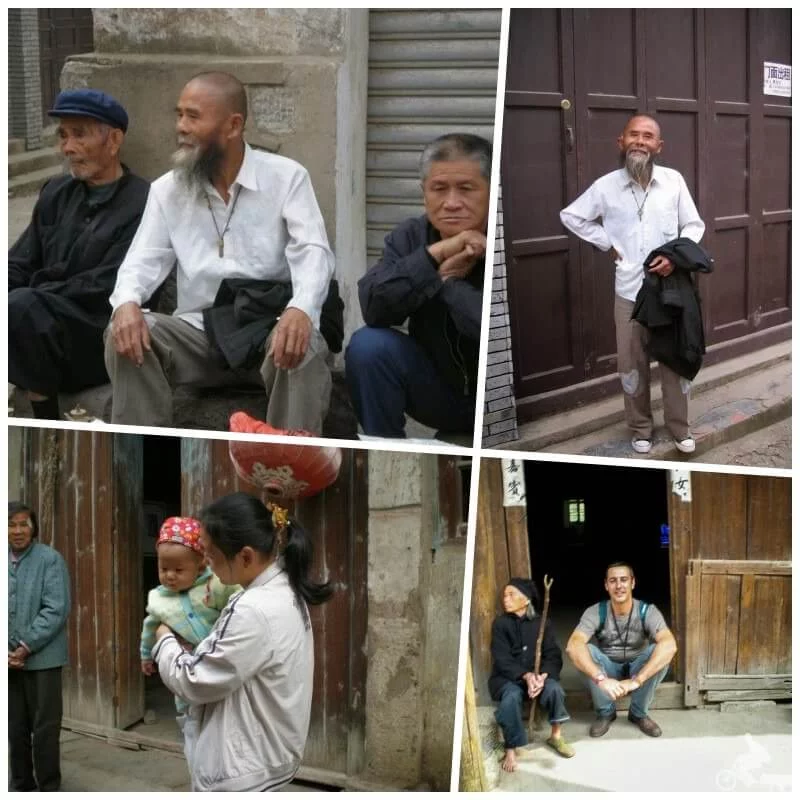 gente del pueblo de daxu en china