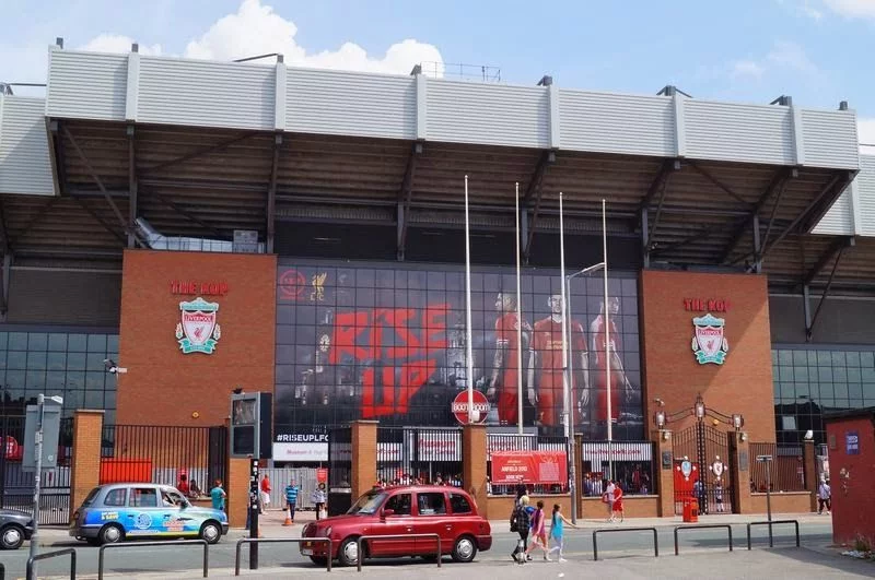 estadio del Liverpool, Anfield.