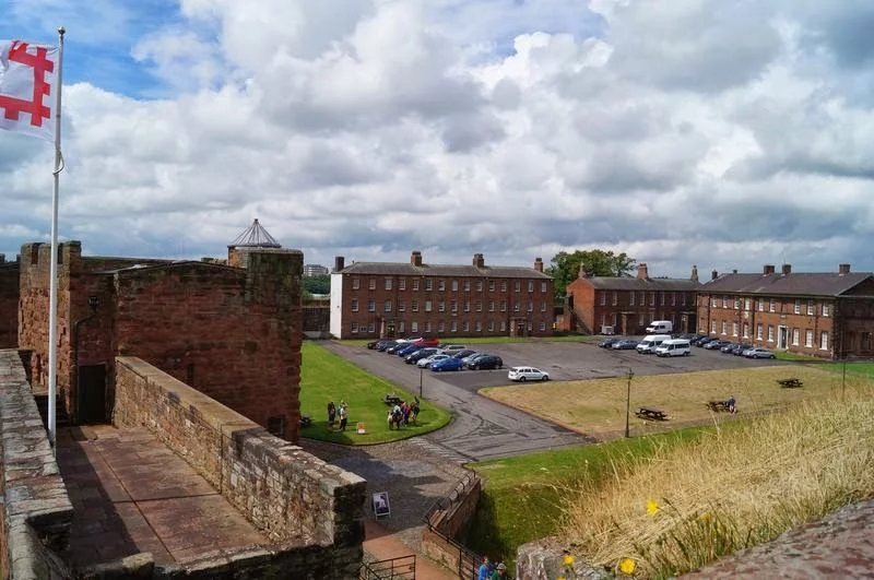 castillo de Carlisle, muro de adriano, castillos normandos, english heritage