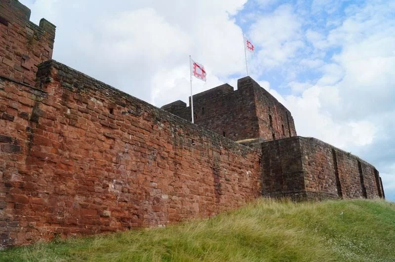 castillo de Carlisle, muro de adriano, castillos normandos, english heritage