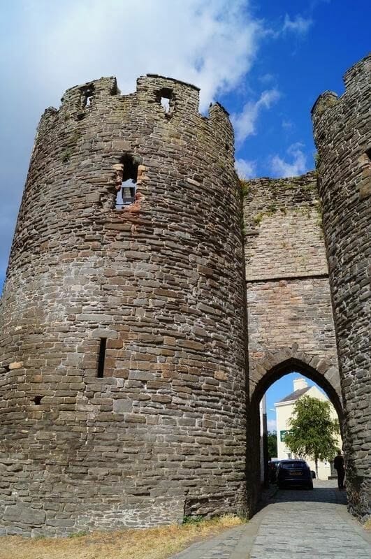 puerta muralla de Conwy