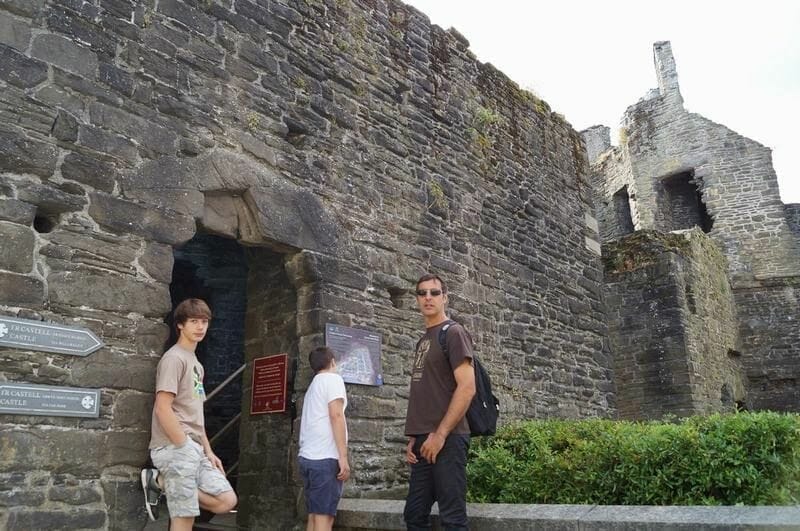entrada muralla Conwy