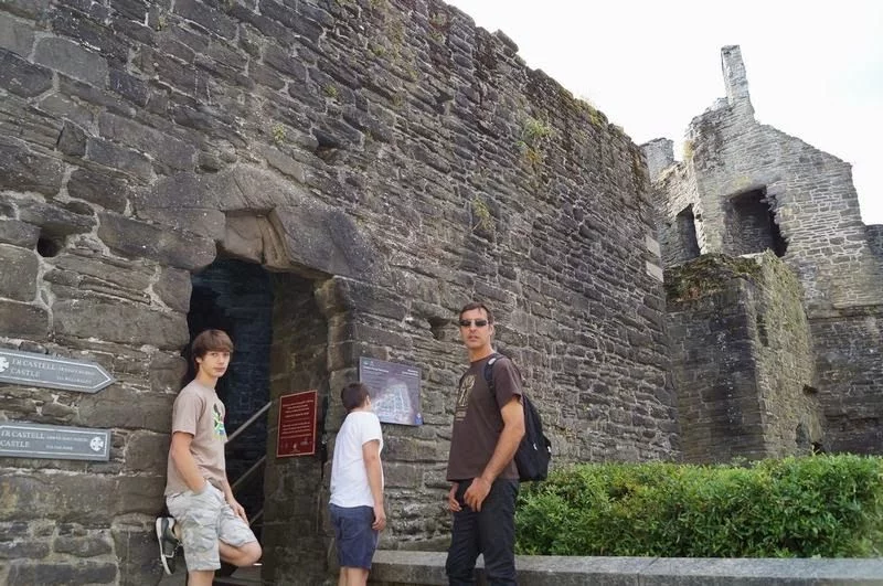 entrada muralla Conwy