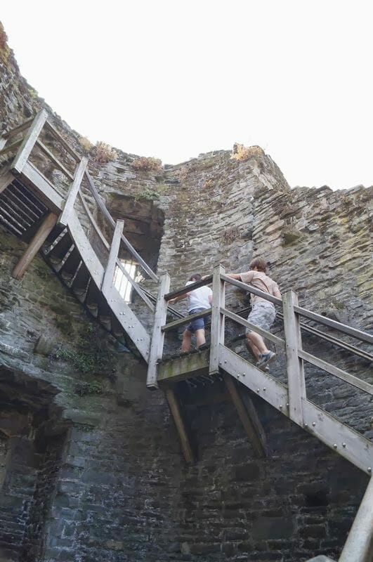 Esclera muralla Conwy