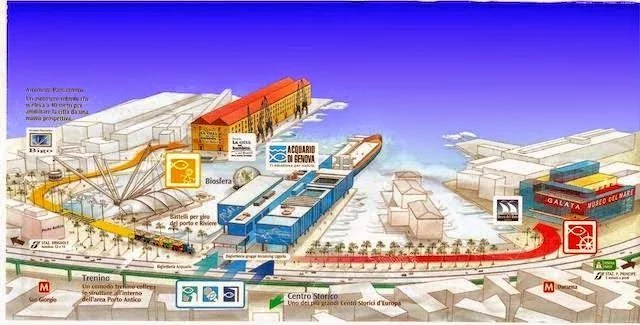 puerto viejo genova mapa