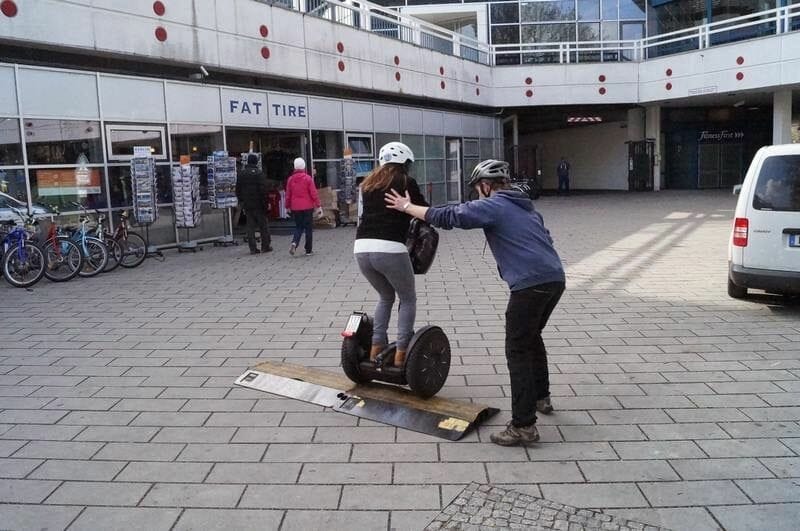 aprender tour en segway por Berlín