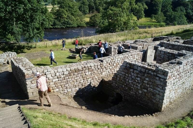 CHESTER ROMAN FORT muro de adriano