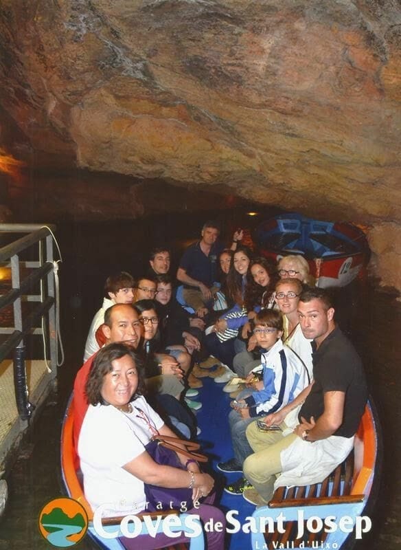 barca de las grutas de San José