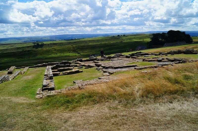 HOUSESTEADS ROMAN FORT hadrian wall