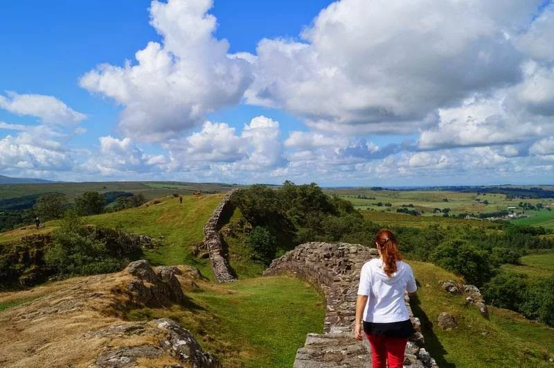 Walltown Crags trozo muro de adriano