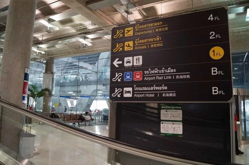 Indicaciones Airport rail link 