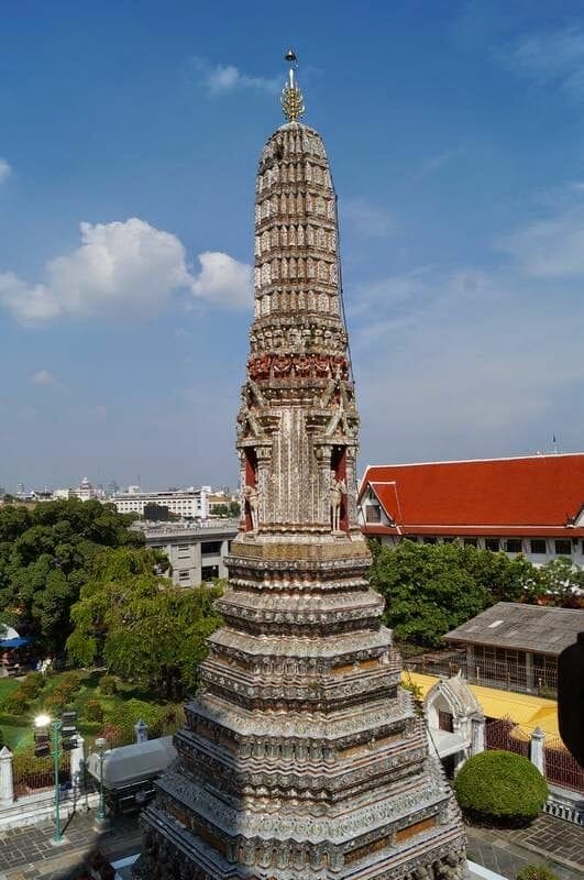 torre central del templo de Wat Arun (prang)