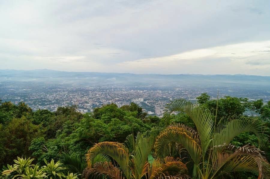 Chiang Mai desde Wat Doi Suthep