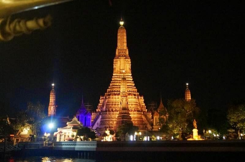 crucero por el rio Chao Phraya