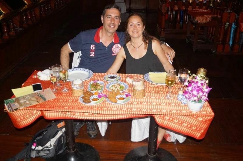 crucero con cena por el rio Chao Phraya