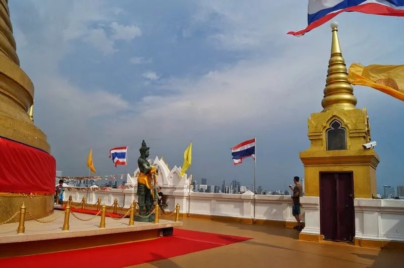 WAT SAKET, TEMPLO DE LA MONTAÑA DORADA, GOLDEN MOUNT