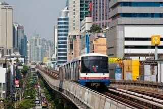 Skytrain de Bangkok