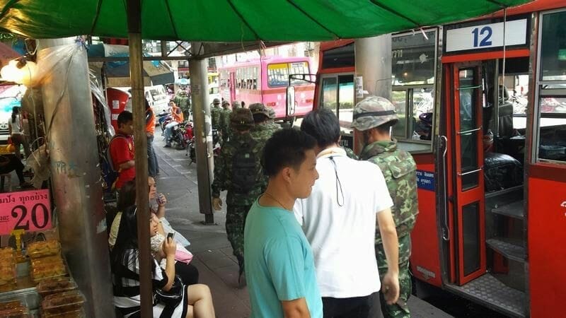 golpe militar tailandia 2014, victory monument