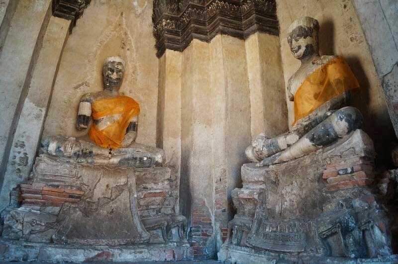 ruinas ayutthaya, Wat Chaiwatthanaram, templos tailandia,