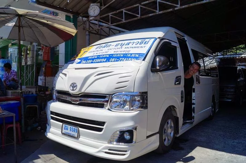 vans de ayutthaya a bangkok 