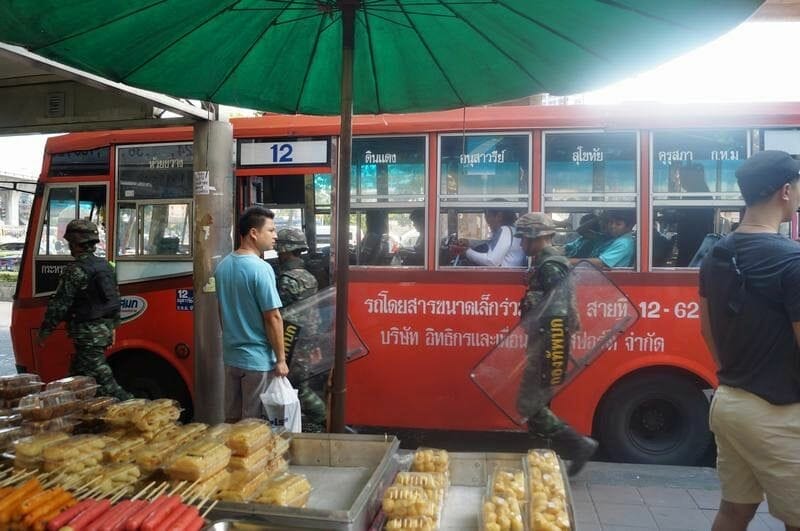 golpe militar tailandia 2014, victory monument