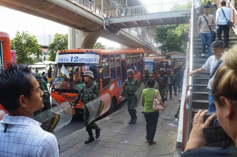 golpe militar tailandia 2014, victory monument