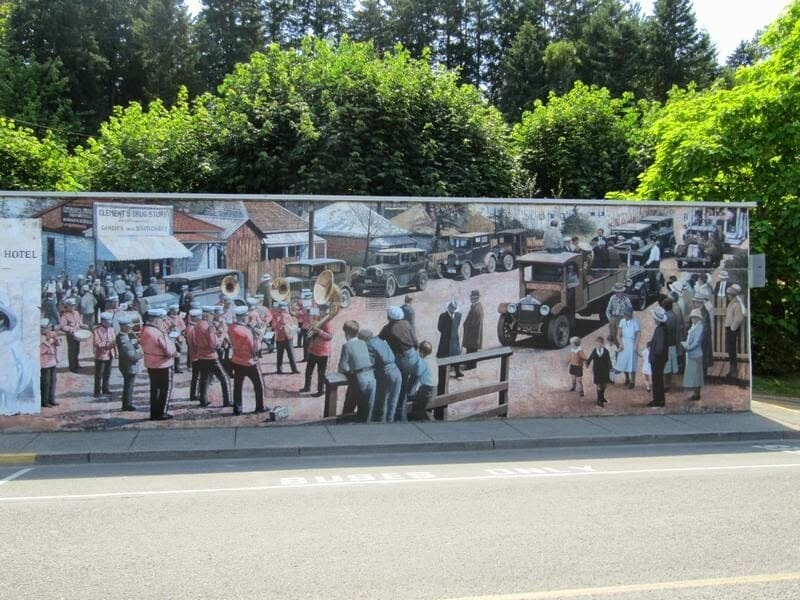 murales chemainus, murales en edificios, murales pintados en paredes, murales pintados, arte mural,