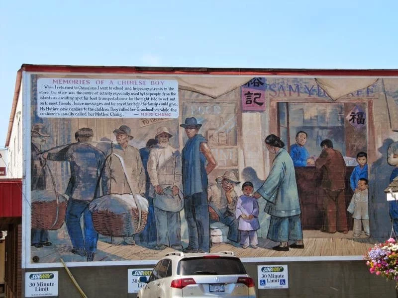 murales chemainus