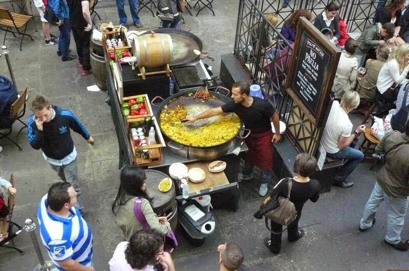 paella en londres