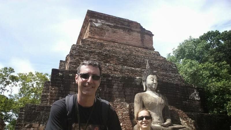 templo de Wat Mahathat, templos de Sukhothai, templos de Tailandia
