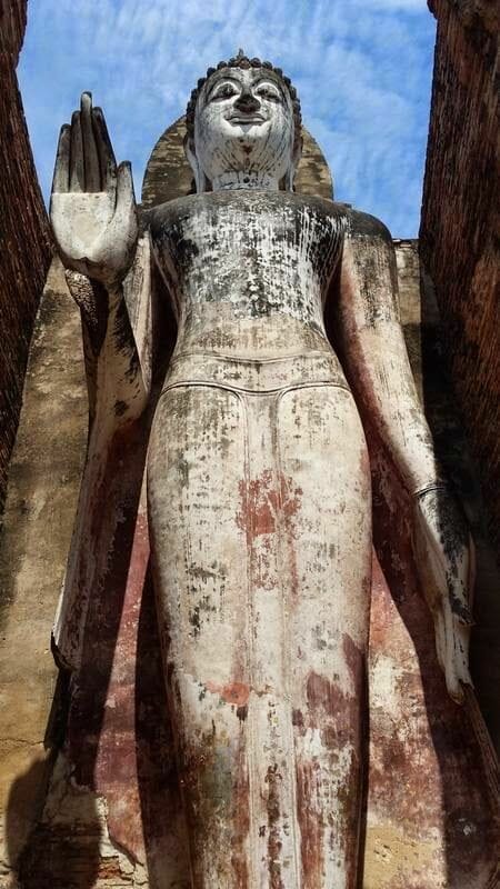 templo de Wat Mahathat, templos de Sukhothai, templos de Tailandia