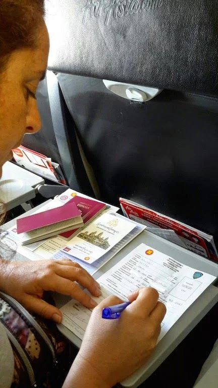 CONTROL PASAPORTES Y OBTENCIÓN DE VISADO de CAMBOYA