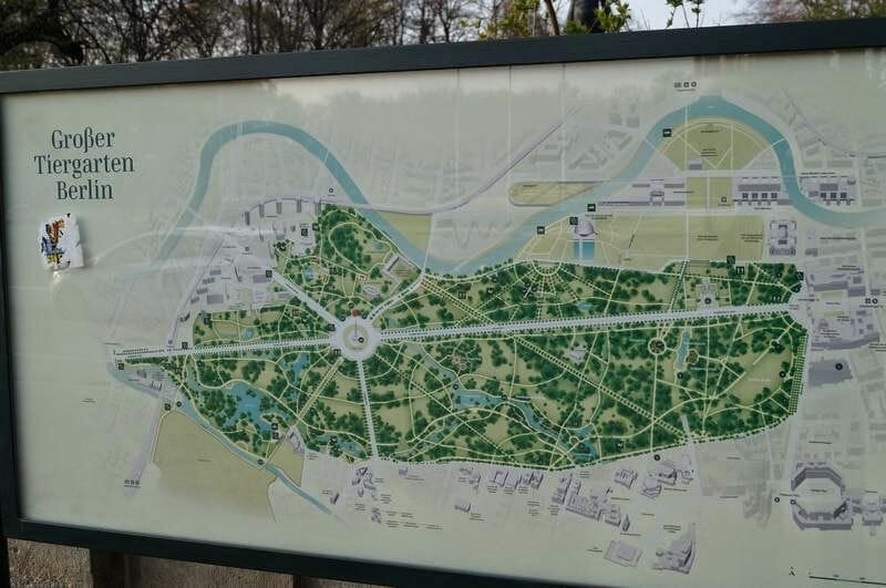 parque Tiergarten - Berlín en 4 días