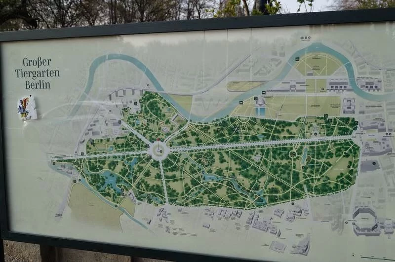 parque Tiergarten - Berlín en 4 días